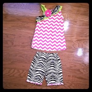 Shorts and Top Outfit